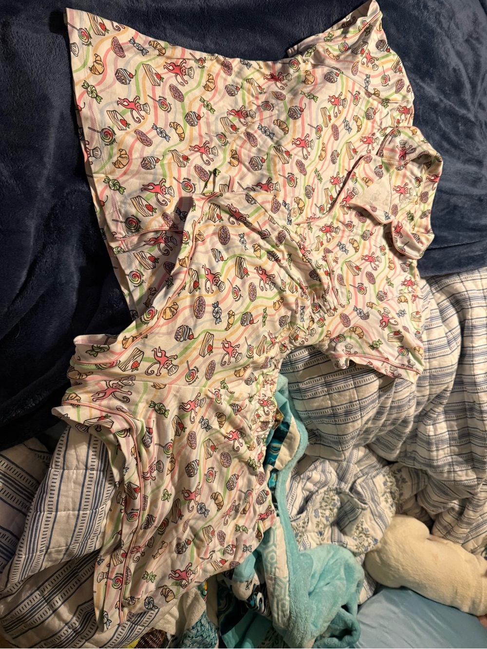 Roller Rabbit Sweet Dreams pajamas xl